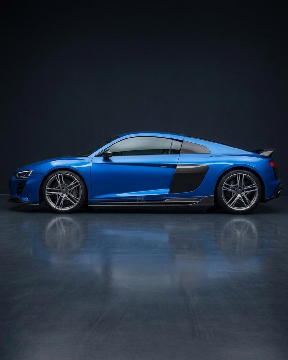 2017–2024 Audi R8 V10 / V10 GT Coupe 4S Gen 2 Side Skirts – Carbon Fiber