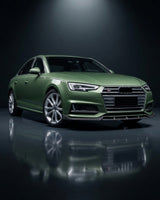 2017–2018 Audi A4 S-Line / S4 B9 Sedan 3-Piece Front Lip Kit – Carbon Fiber