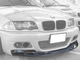 BMW 3 Series E46 M3 CSL Style Carbon Fiber Front Lip (2001 - 2006) - K2 Industries