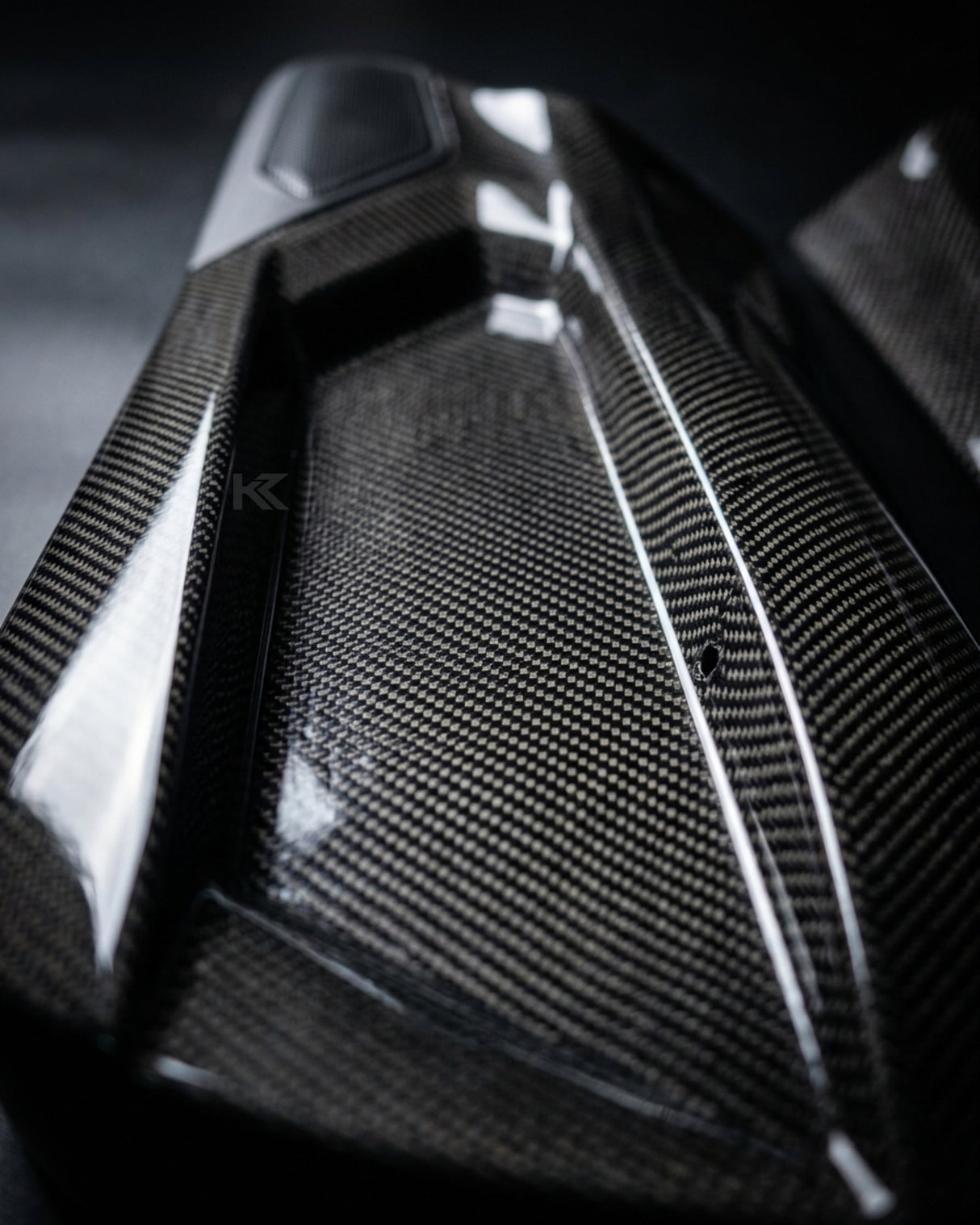 2011–2022 Lamborghini Aventador Inner Door Panels – Dry Carbon Fiber