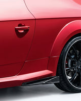 2015–2018 Audi TT / TTS / TTRS 8S Coupe A Style 4-Piece Side Skirt Kit – Carbon Fiber