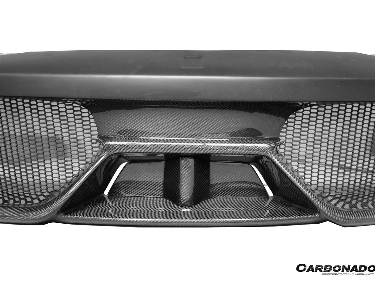 2010-2015 Ferrari Carbon Fiber Front Bumper Carbonado (OE) Fits: 458 Italia and Spider