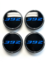 Dodge Challenger Charger 300 SRT Floating Self-Leveling LED 63mm Wheel Center Caps (Set of 4) - Metal