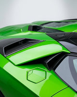 2011–2018 Lamborghini Aventador Rear Window Vent – Dry Carbon Fiber