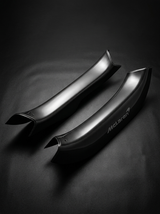 McLaren 720S 750S Dry Carbon Fiber Door Sill Trims Polished Finish Pair