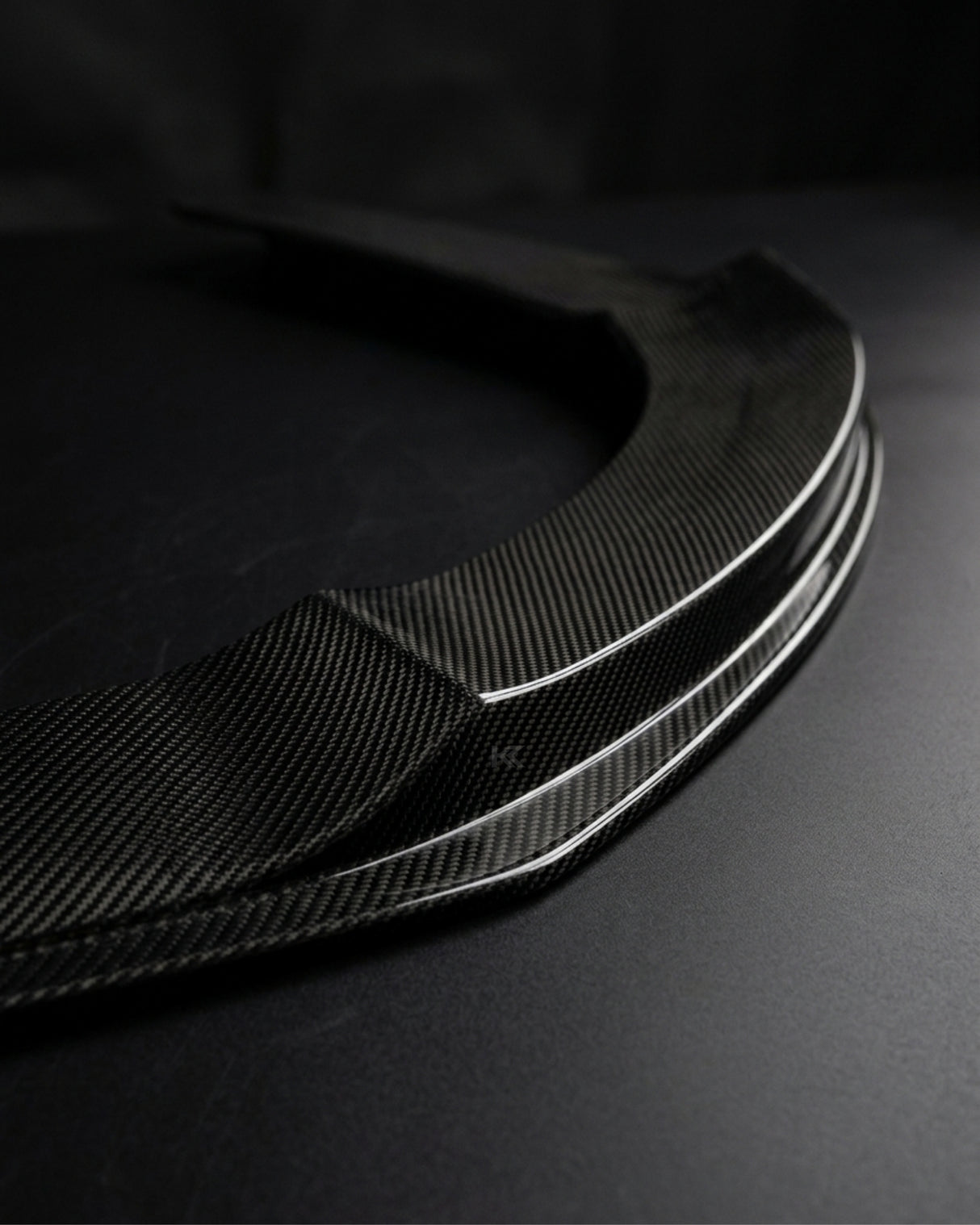 2012–2014 Audi A7 S-Line C7 Sportback Front Bumper Splitter – Carbon Fiber