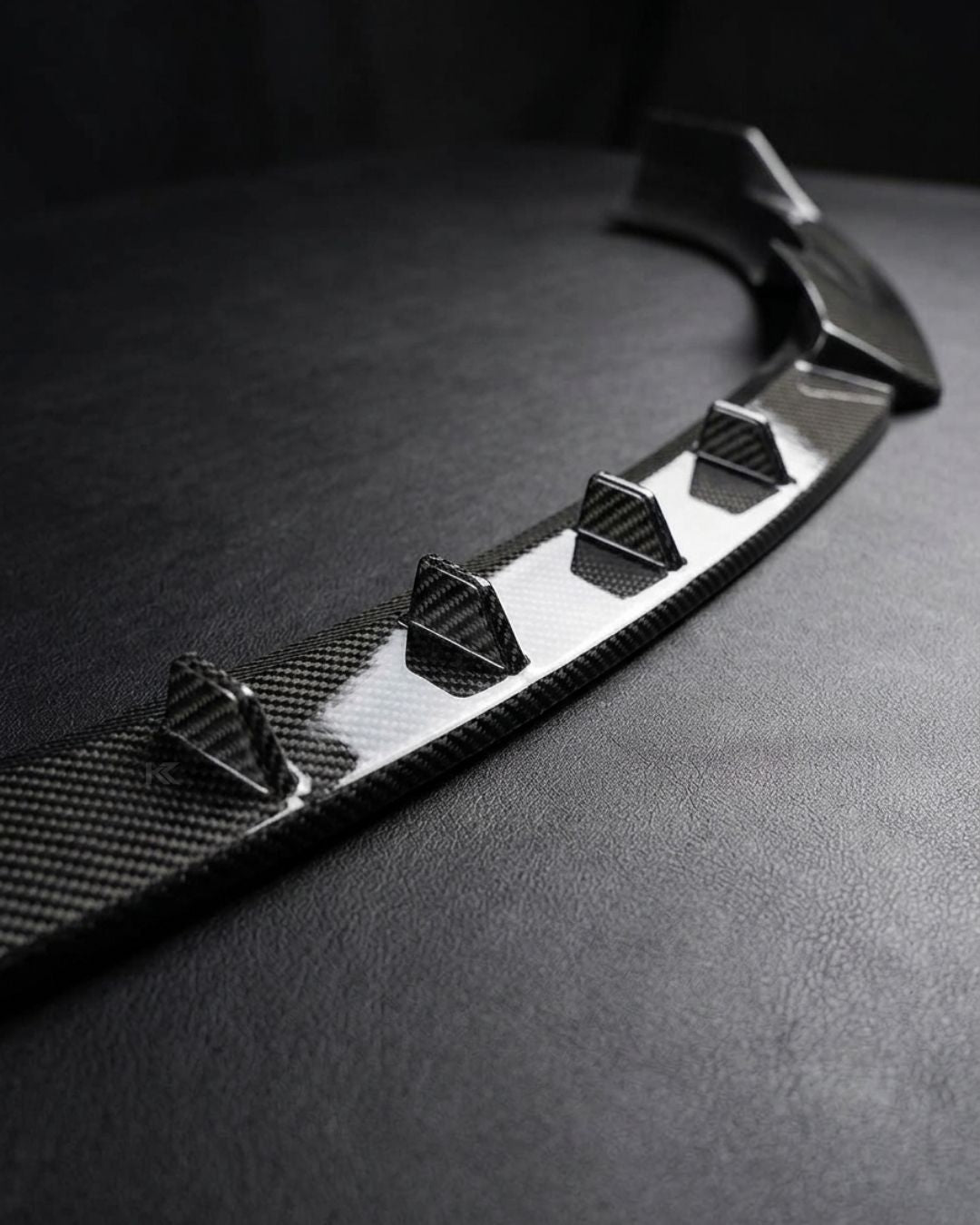 2015–2019 Audi TT 8S Coupe Front Bumper Splitter – Carbon Fiber