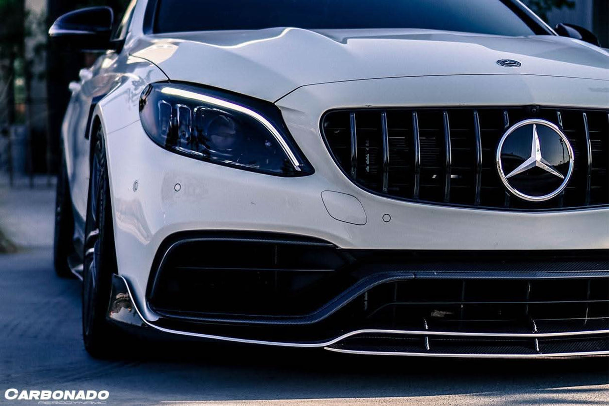 2015-2021 Mercedes Benz W205 C63  S AMG Sedan BR Style Front Lip