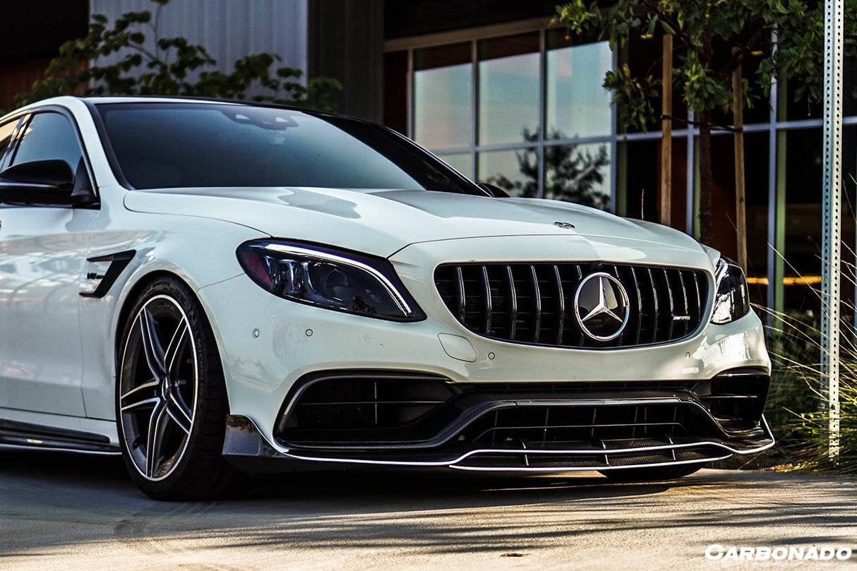 2015-2021 Mercedes Benz W205 C63  S AMG Sedan BR Style Front Lip
