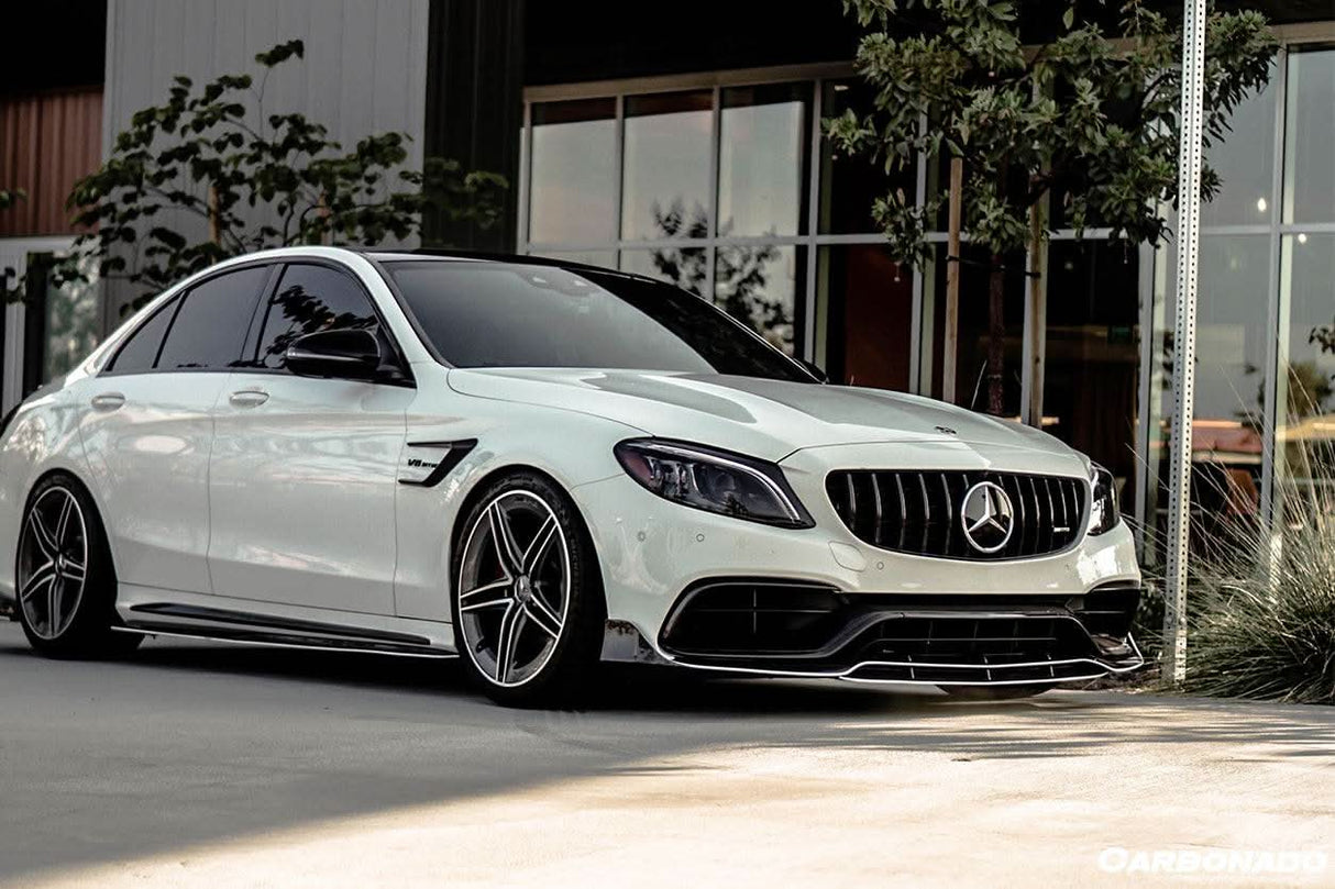 2015-2021 Mercedes Benz W205 C63  S AMG Sedan BR Style Front Lip