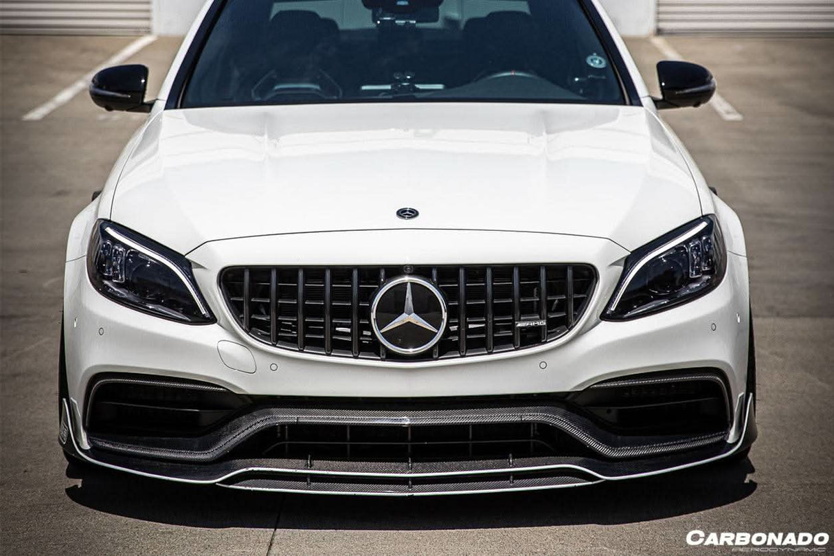 2015-2021 Mercedes Benz W205 C63  S AMG Sedan BR Style Front Lip