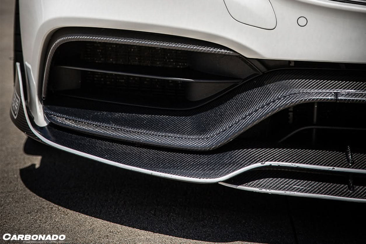 2015-2021 Mercedes Benz W205 C63  S AMG Sedan BR Style Front Lip