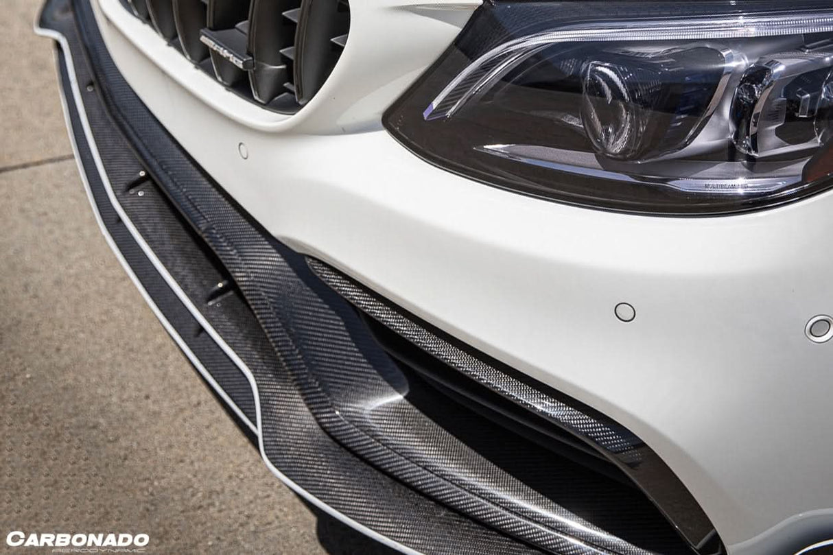 2015-2021 Mercedes Benz W205 C63  S AMG Sedan BR Style Front Lip