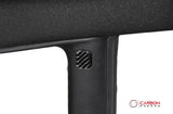 [4pcs] Carbon Fiber Interior Rear Seat Side Trim Overlay for Dodge Challenger 2015-2023