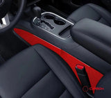 [4pcs] Real Carbon Fiber Center Console Side Trim Overlay for 2011-2020 Dodge Durango