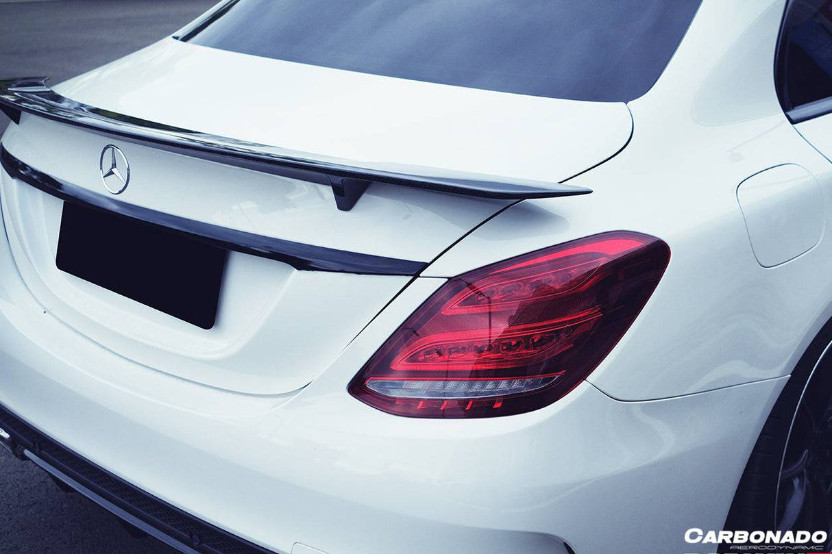 2015-2021 Mercedes Benz C-Class W205 Sedan RT-II Style Trunk Spoiler