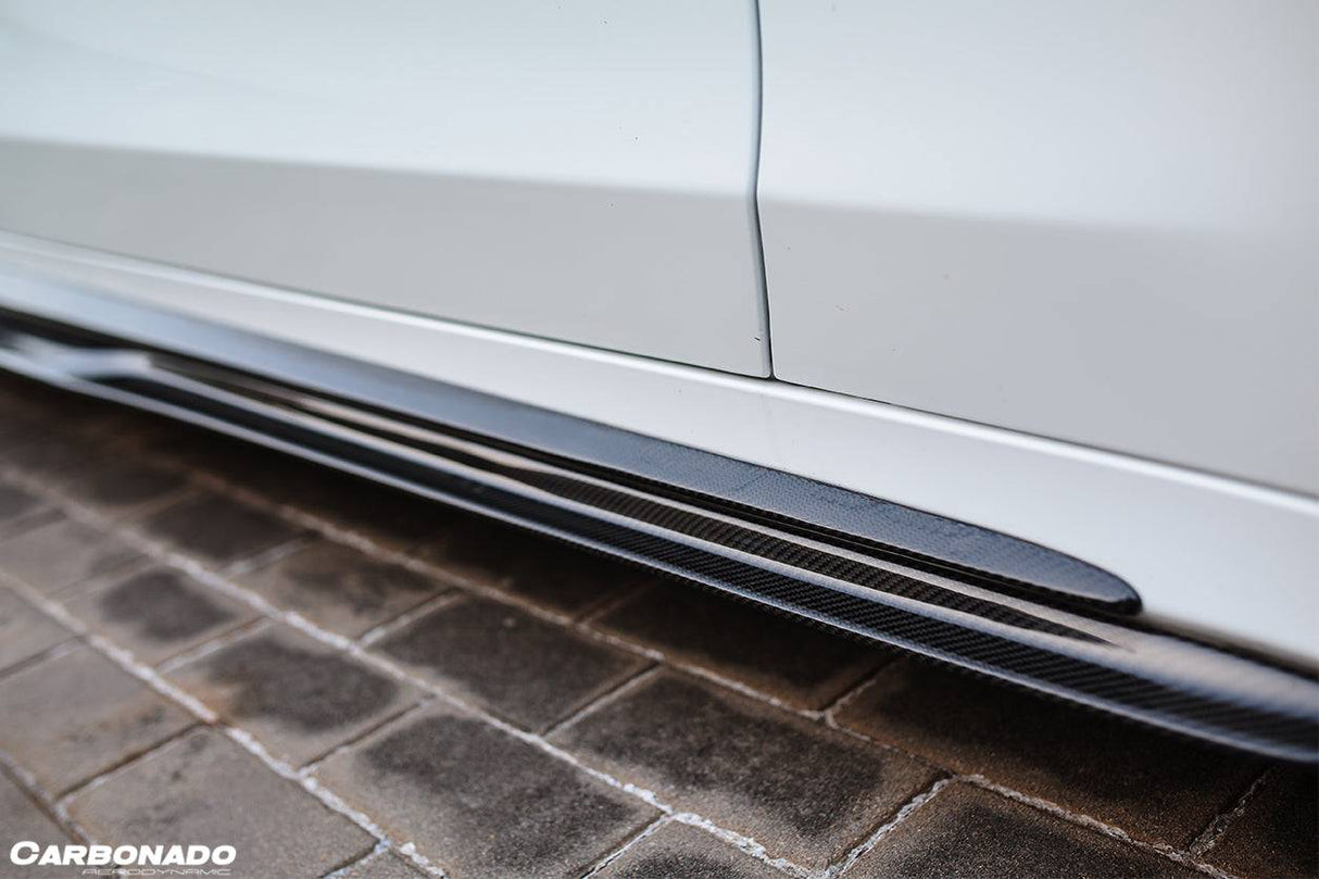 2015-2021 Mercedes Benz C-Class C63 AMG W205 Sedan PS Style Side Skirts