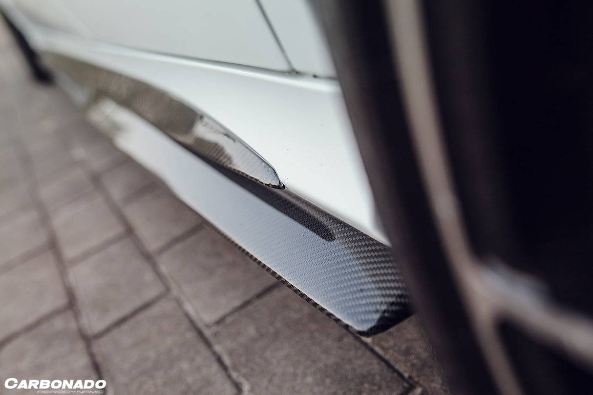 2015-2021 Mercedes Benz C-Class C63 AMG W205 Sedan PS Style Side Skirts