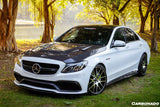 2015-2021 Mercedes Benz C-Class C63 AMG W205 Sedan PS Style Side Skirts