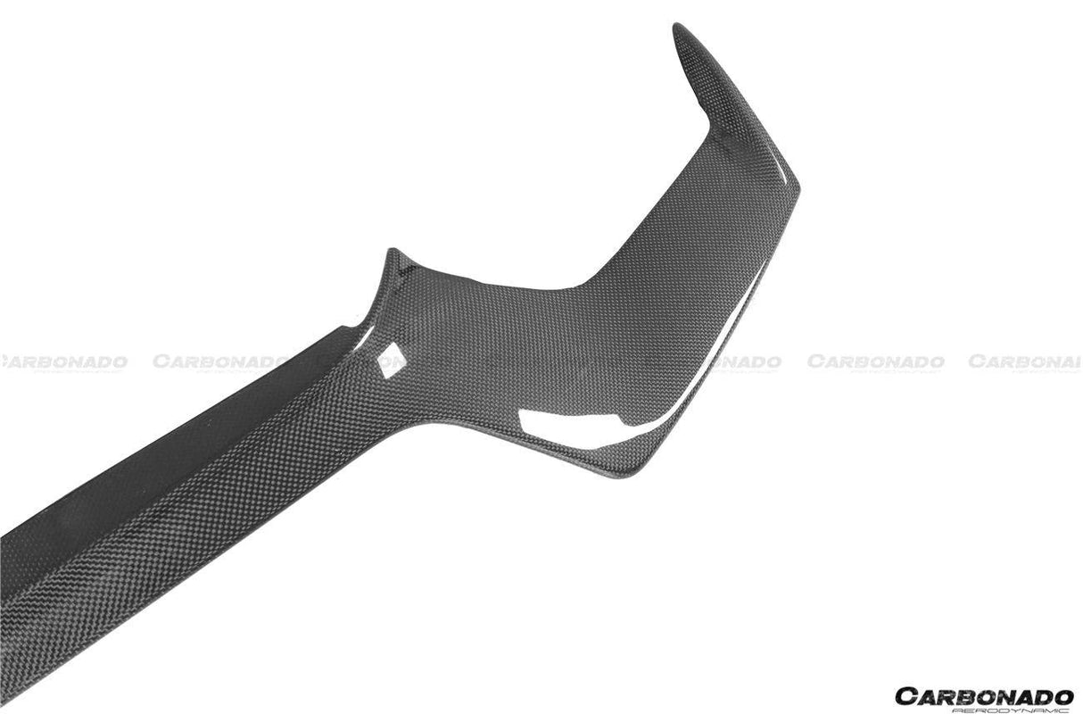 2018-2022 Ferrari 488 Pista OEM Style Carbon Fiber Front Bumper Middle Lip