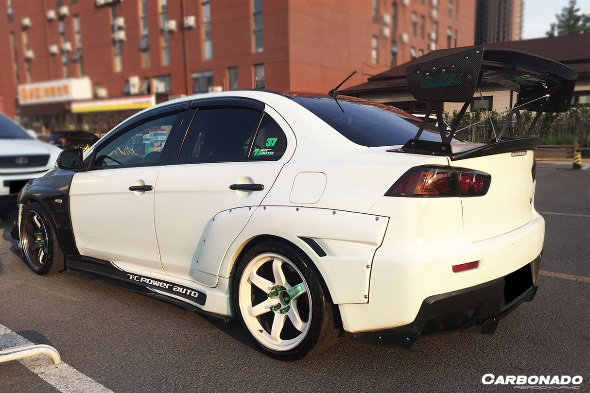 2008-2016 Mitsubishi Evo 10 VTC Style Carbon Fiber Trunk Spoiler
