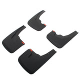 Mud Flaps for Dodge Ram 1500 2019-2024 w/o Fender Flares Textured PP 4PCS