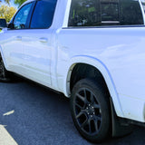 Mud Flaps for Dodge Ram 1500 2019-2024 w/o Fender Flares Textured PP 4PCS