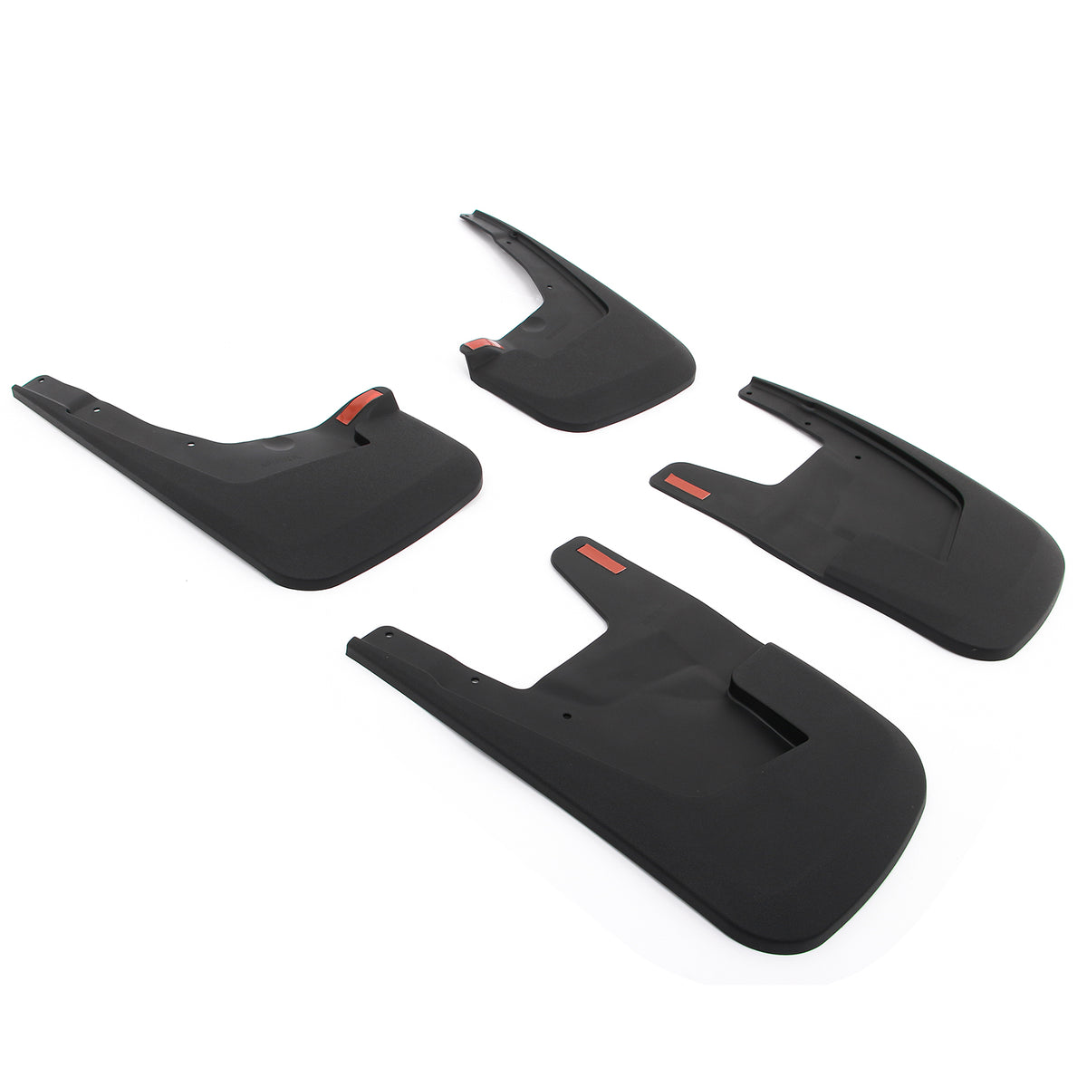 Mud Flaps for Dodge Ram 1500 2019-2024 w/o Fender Flares Textured PP 4PCS