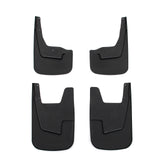 Mud Flaps for Dodge Ram 1500 2019-2024 w/o Fender Flares Textured PP 4PCS