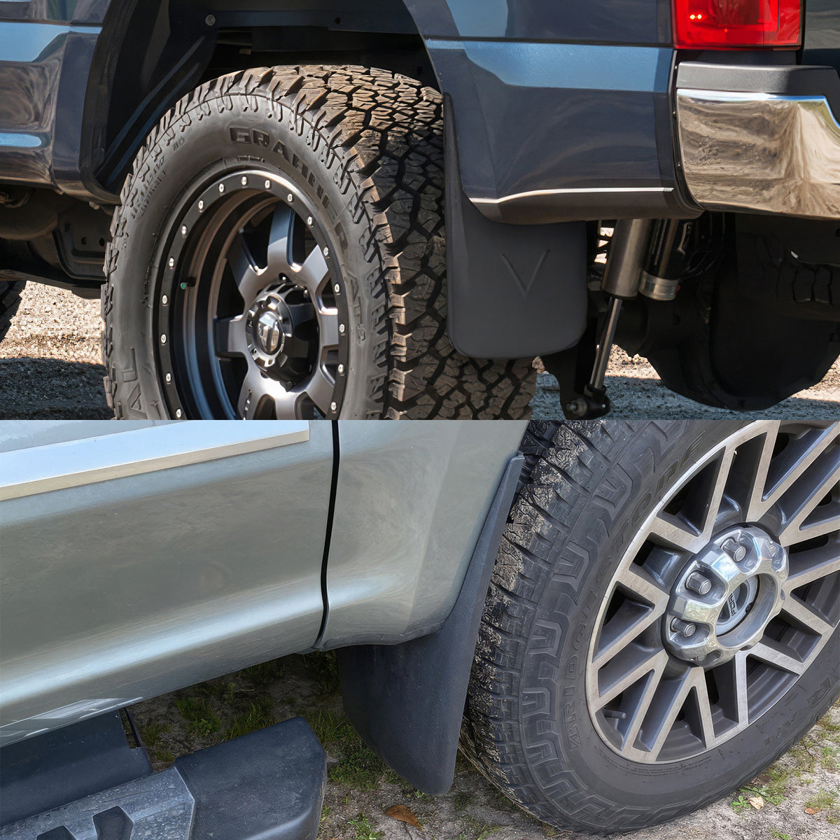 Mud Flaps for Ford F-250 F-350 Super Duty 2017-2026 w/o Fender Flares 4PCS