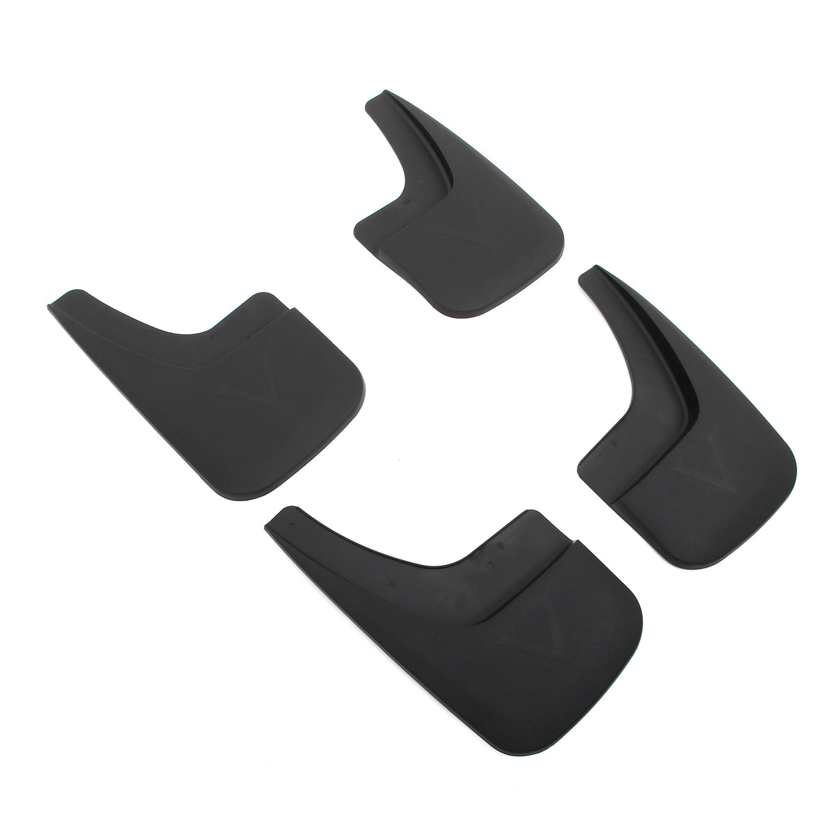 Mud Flaps for GMC Sierra 1500 2500 3500 HD 2014-2019 Textured Black PP 4PC