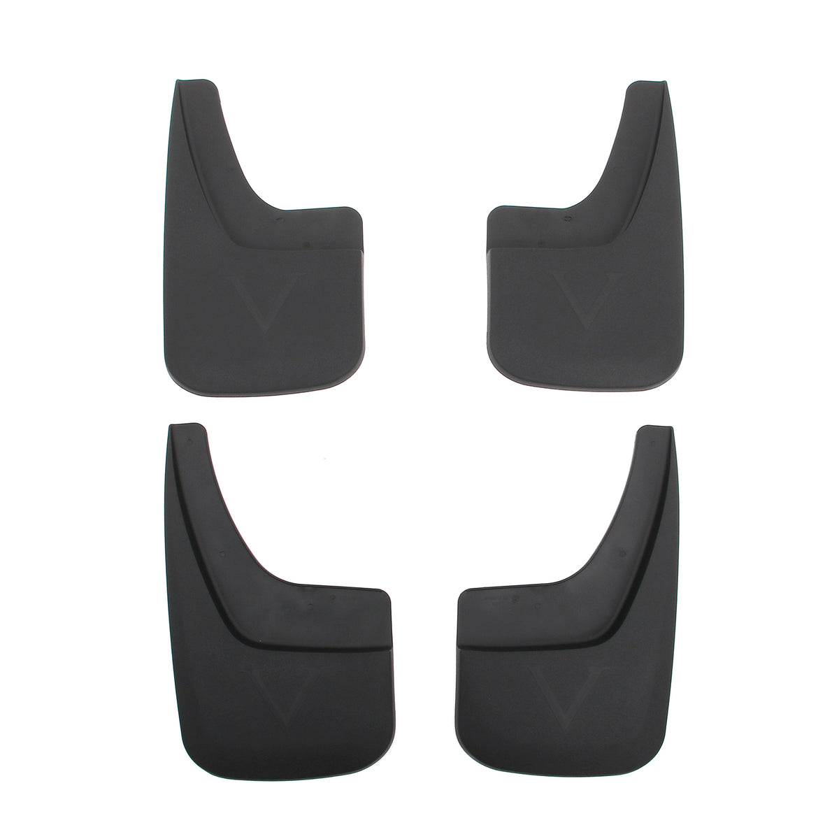 Mud Flaps for GMC Sierra 1500 2500 3500 HD 2014-2019 Textured Black PP 4PC