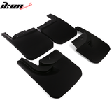 2018-2019 Jeep Wrangler JL JLU 4PCS Front Rear Splash Guard Flares PP