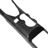 Real Carbon Fiber Center Console Trim Cover for 2024+ Ford Mustang