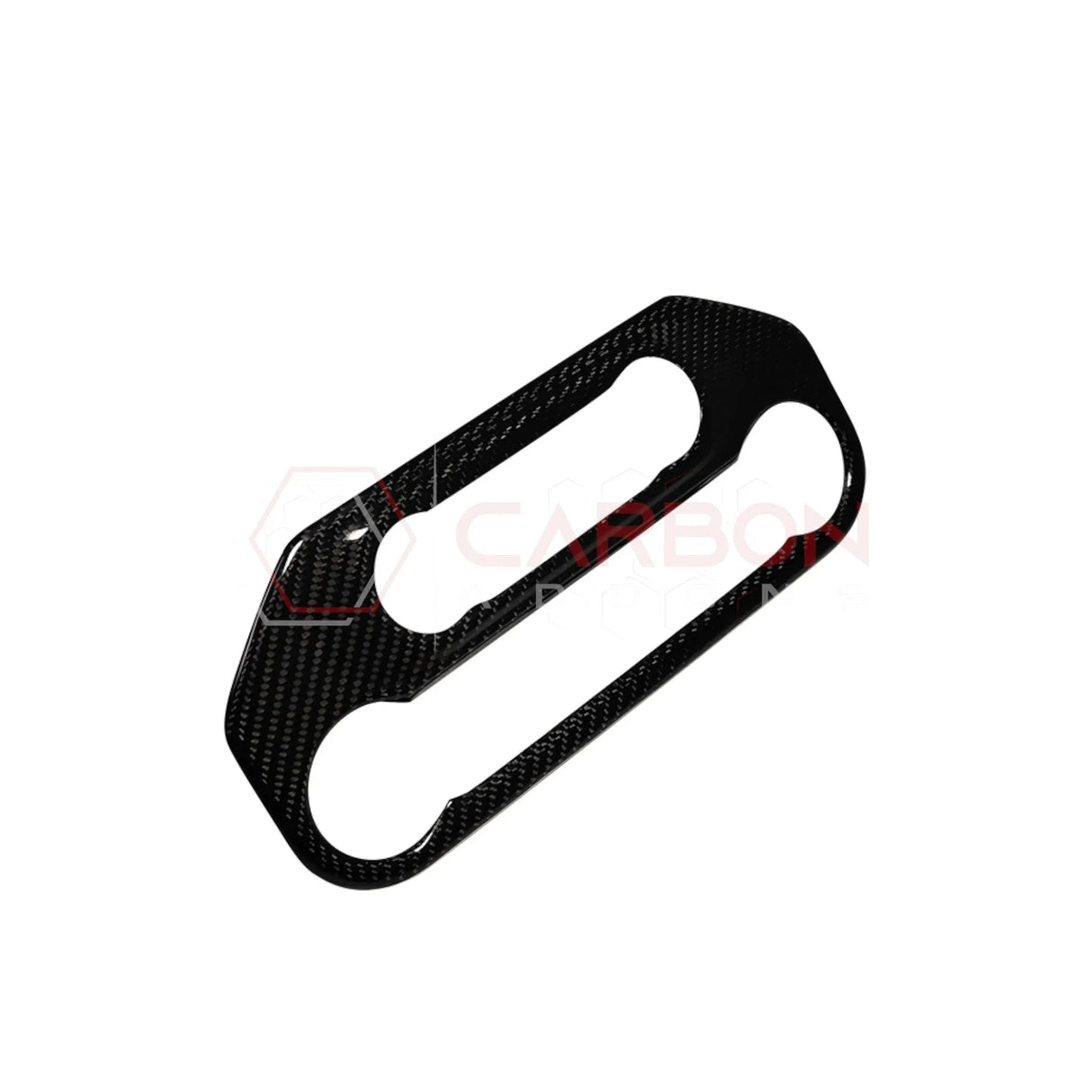 2021+ Bronco Real Carbon Fiber Radio & AC Control Panel Cover