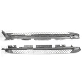 2011-2017 BMW X3 F25 Black Silver 2PCS Running Boards Side Step Bars
