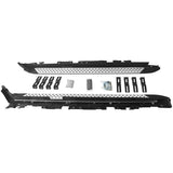 2011-2017 BMW X3 F25 Black Silver 2PCS Running Boards Side Step Bars