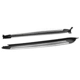 2018-2024 BMW X3 G01 Black Silver Running Boards Side Step Bars Pair