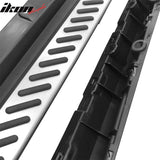 2014-2018 BMW X5 F15 OEM Style Silver Black Running Boards Aluminium