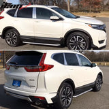2017-2022 Honda CRV CR-V OE Style Silver Side Running Board Aluminum