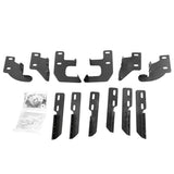 2016-2022 Honda Pilot V2 Style Black Chrome Running Board Aluminum ABS