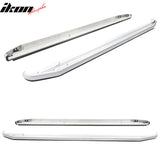 2009-2013 Infiniti FX35 FX50 OE Style Silver Running Board Aluminum