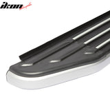 2009-2013 Infiniti FX35 FX50 OE Style Silver Running Board Aluminum