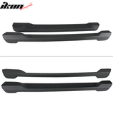 2018-2024 Jeep Wrangler JL 2 Door OE Textured Black Running Boards ABS