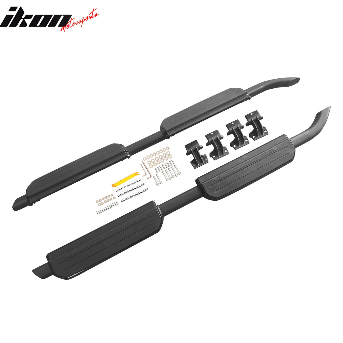 2020-2026 Land Rover Defender 110 130 OE Style Side Step Running Boards Black Aluminum Nerf Bars Rubber Anti-slip Pad