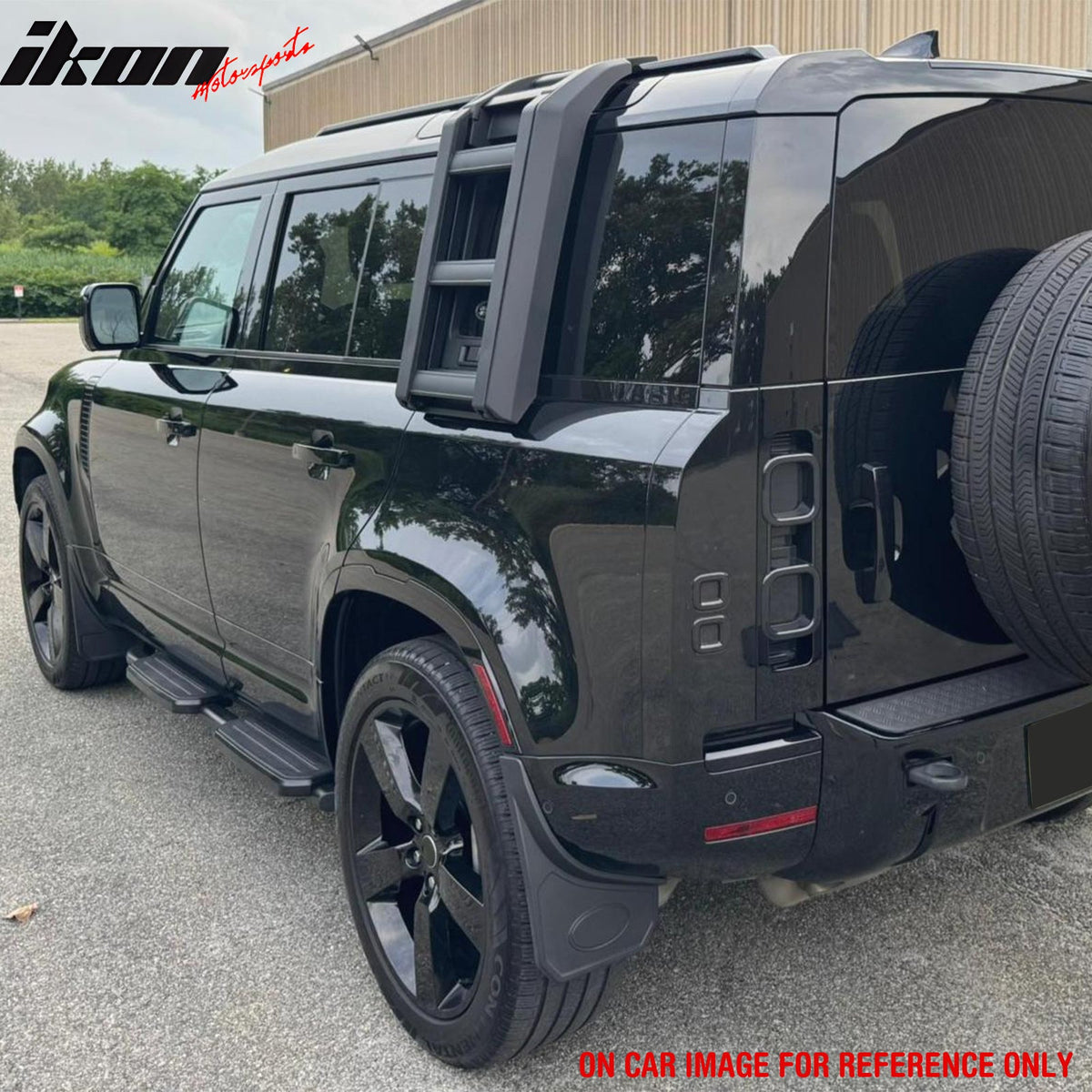 2020-2026 Land Rover Defender 110 130 OE Style Aluminum Side Step Running Boards Nerf Bars Rubber Anti-slip Pad Silver