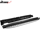 2016-2019 Benz C292 GLE-Class Black Silver Running Board Side Step Bar