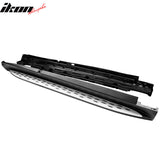 2016-2019 Benz C292 GLE-Class Black Silver Running Board Side Step Bar