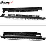 2016-2019 Benz C292 GLE-Class Black Silver Running Board Side Step Bar