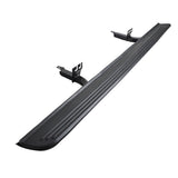 2003-2012 Land Rover Range Rover OE Silver Rubber Black Running Board